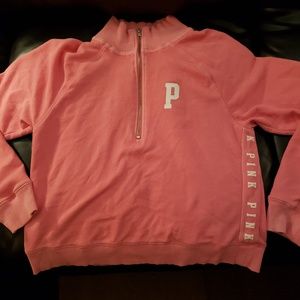 Victoria's Secret PINK 1/4 Zip Sweatshirt